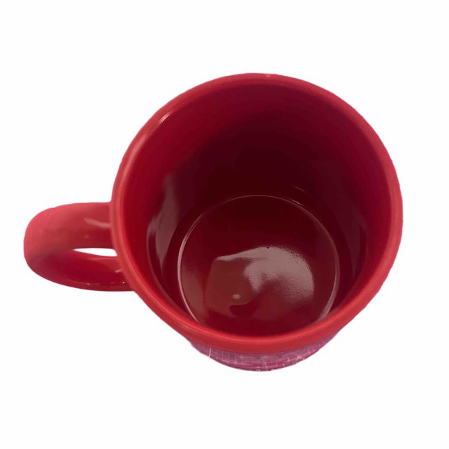 Tasse 330ml rot matt - CfL Logo